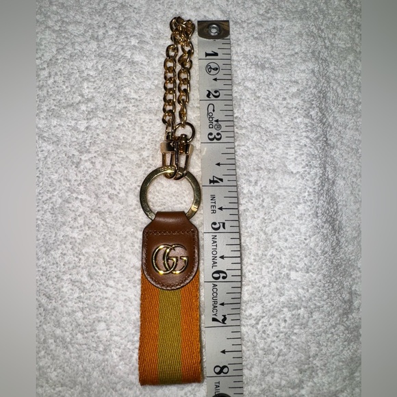 GUCCI OPHIDIA WEB KEY RING KEY CHAIN - Picture 7 of 7